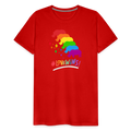 Love Wins Premium Tee - red