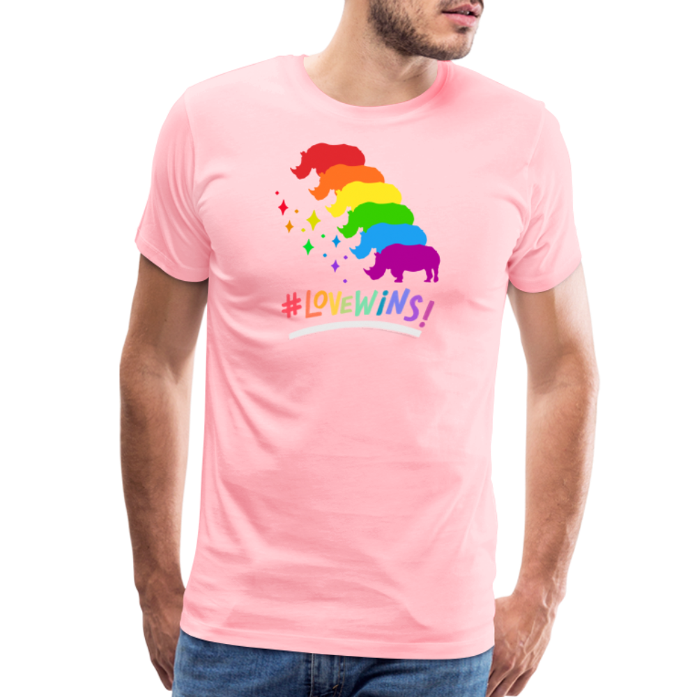 Love Wins Premium Tee - pink