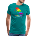 Love Wins Premium Tee - teal