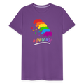 Love Wins Premium Tee - purple