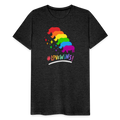 Love Wins Premium Tee - charcoal grey