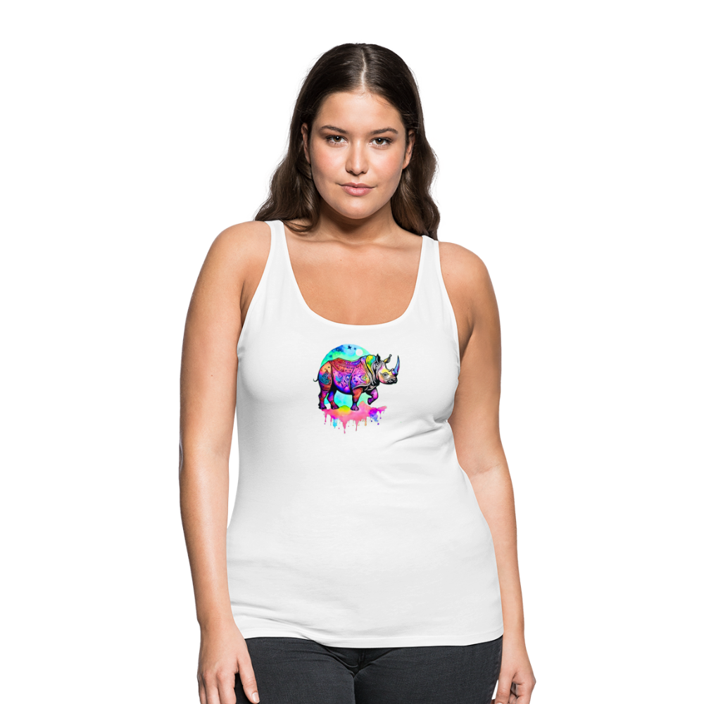 Moon Dreams Women’s Premium Tank - white