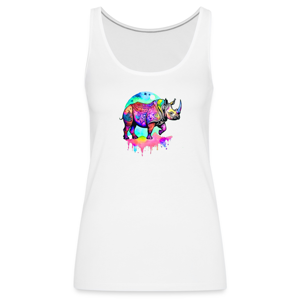 Moon Dreams Women’s Premium Tank - white