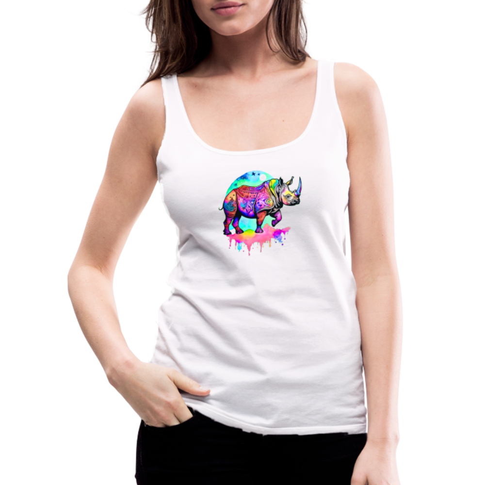 Moon Dreams Women’s Premium Tank - white