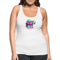 Moon Dreams Women’s Premium Tank - white