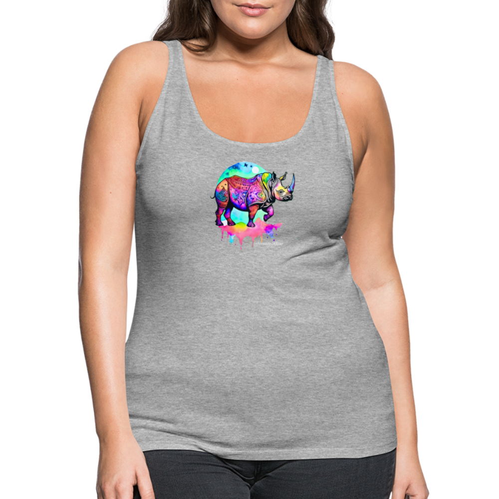 Moon Dreams Women’s Premium Tank - heather gray