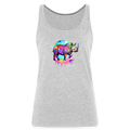 Moon Dreams Women’s Premium Tank - heather gray