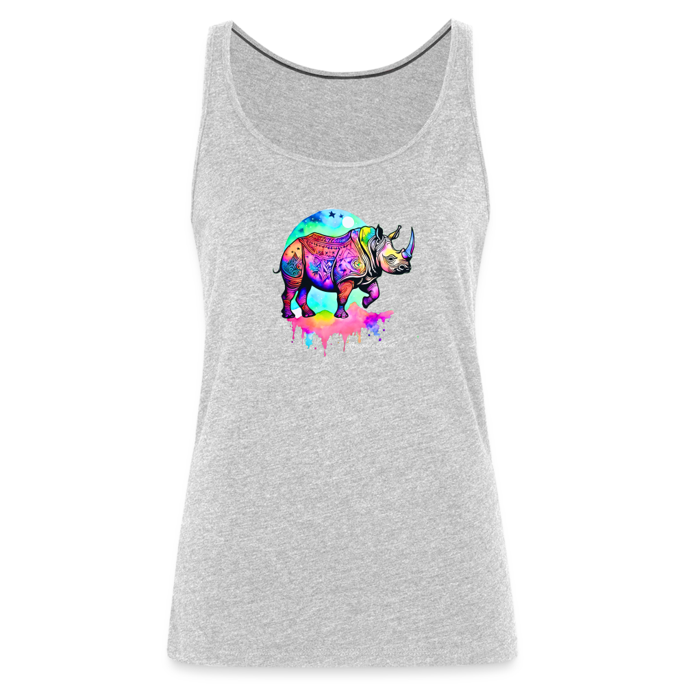 Moon Dreams Women’s Premium Tank - heather gray