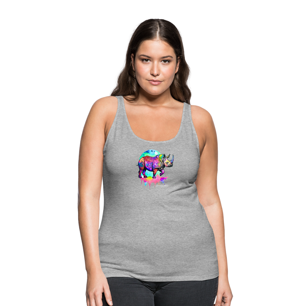 Moon Dreams Women’s Premium Tank - heather gray