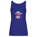 Moon Dreams Women’s Premium Tank - royal blue