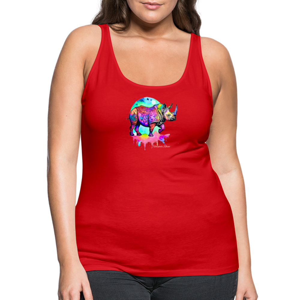 Moon Dreams Women’s Premium Tank - red