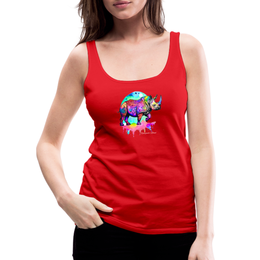 Moon Dreams Women’s Premium Tank - red