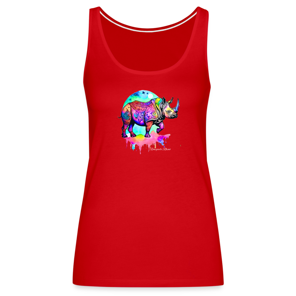 Moon Dreams Women’s Premium Tank - red