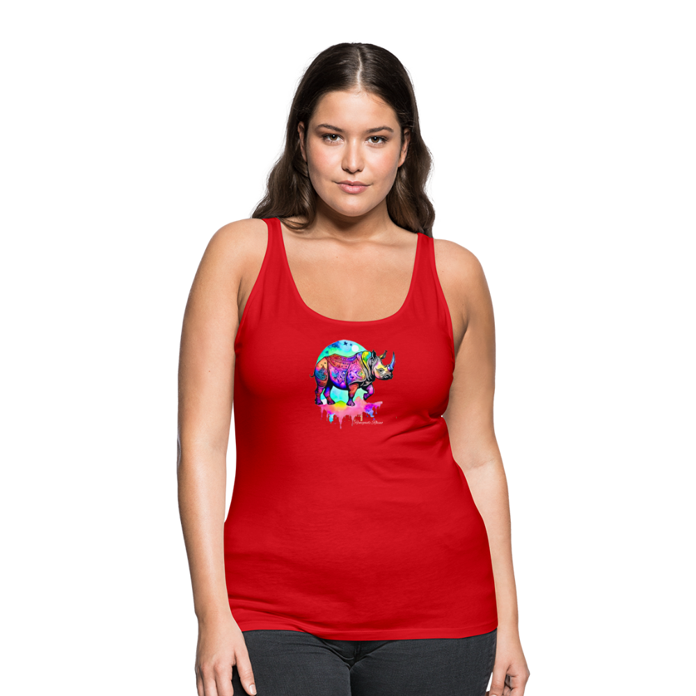 Moon Dreams Women’s Premium Tank - red