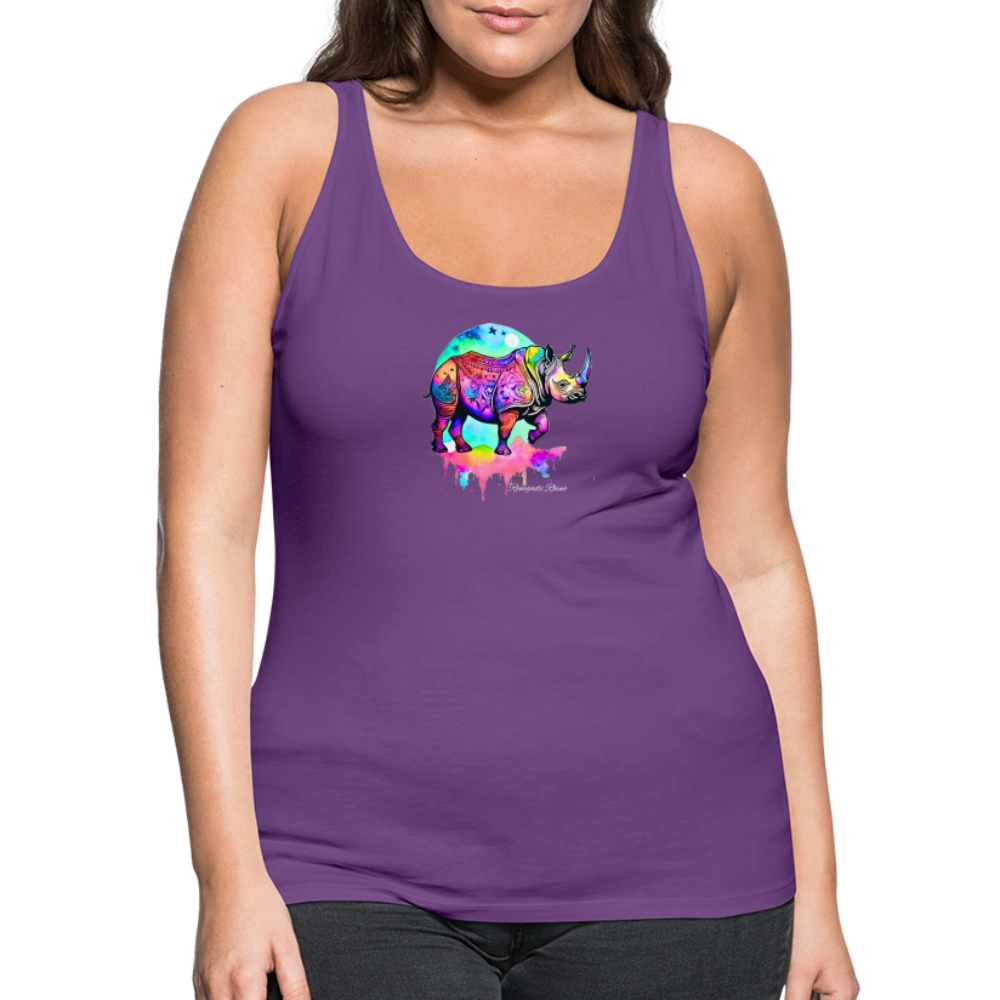 Moon Dreams Women’s Premium Tank - purple