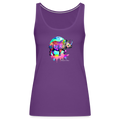 Moon Dreams Women’s Premium Tank - purple