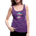 Moon Dreams Women’s Premium Tank - purple