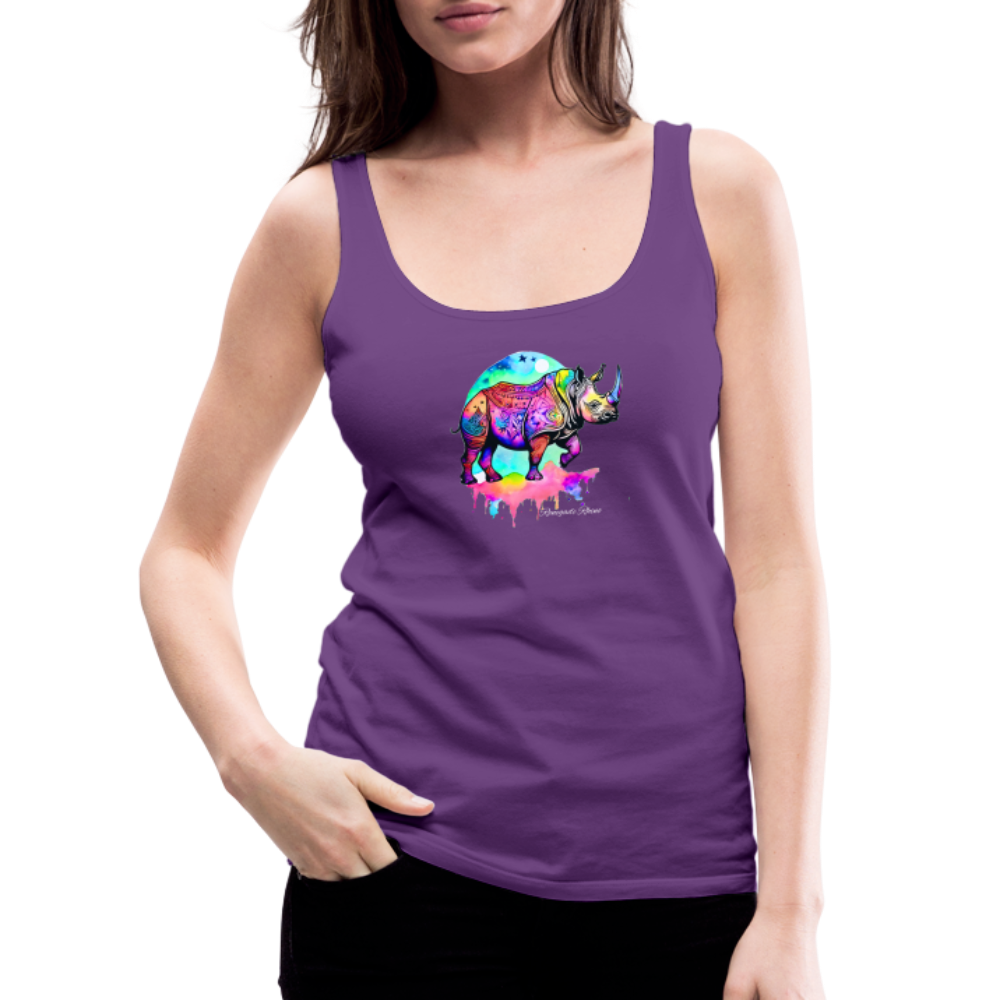 Moon Dreams Women’s Premium Tank - purple