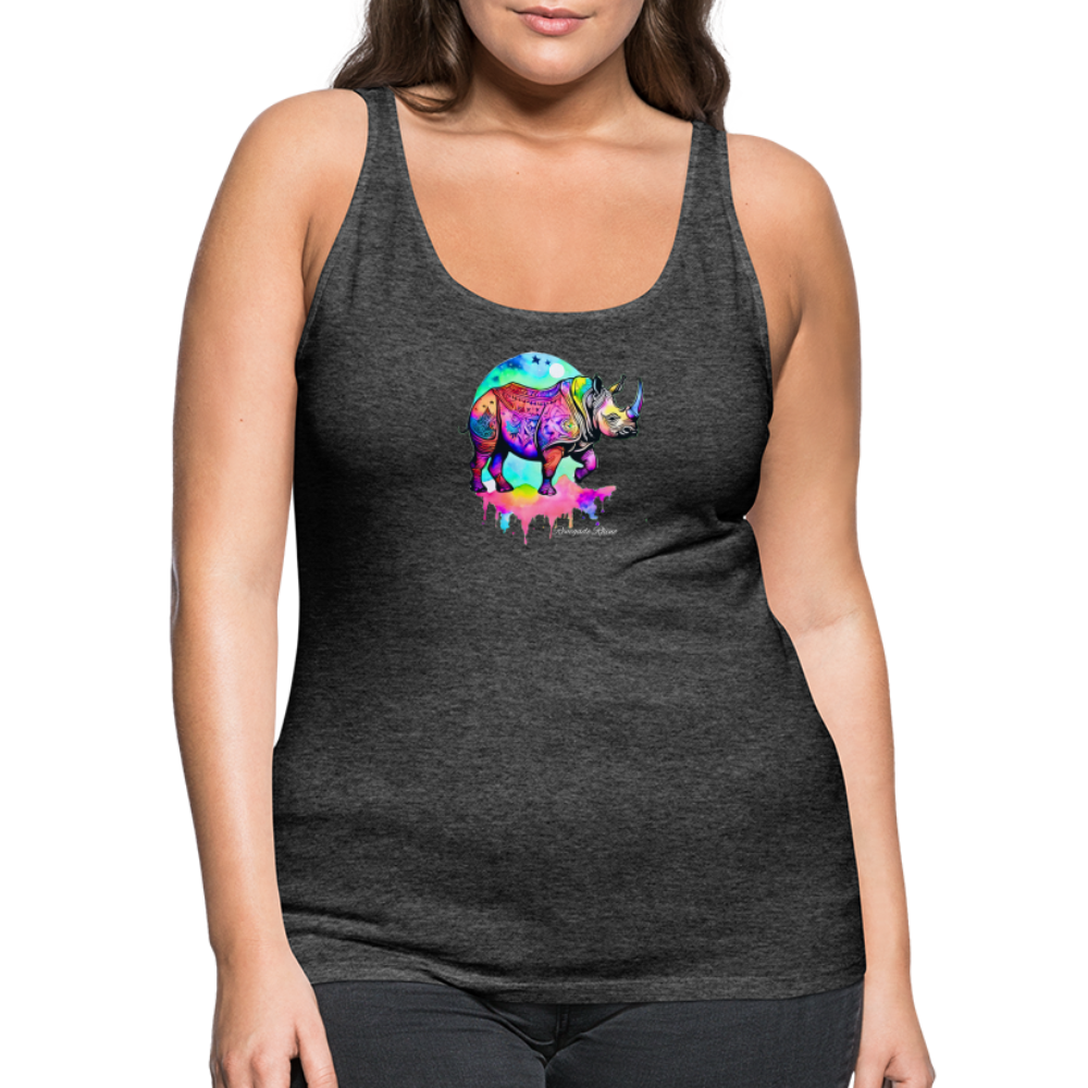 Moon Dreams Women’s Premium Tank - charcoal grey