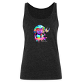 Moon Dreams Women’s Premium Tank - charcoal grey