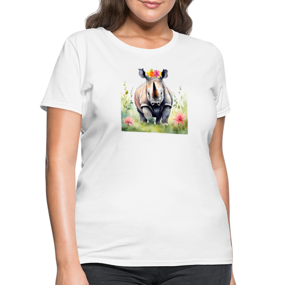 Flower Princess Women's Tee - white