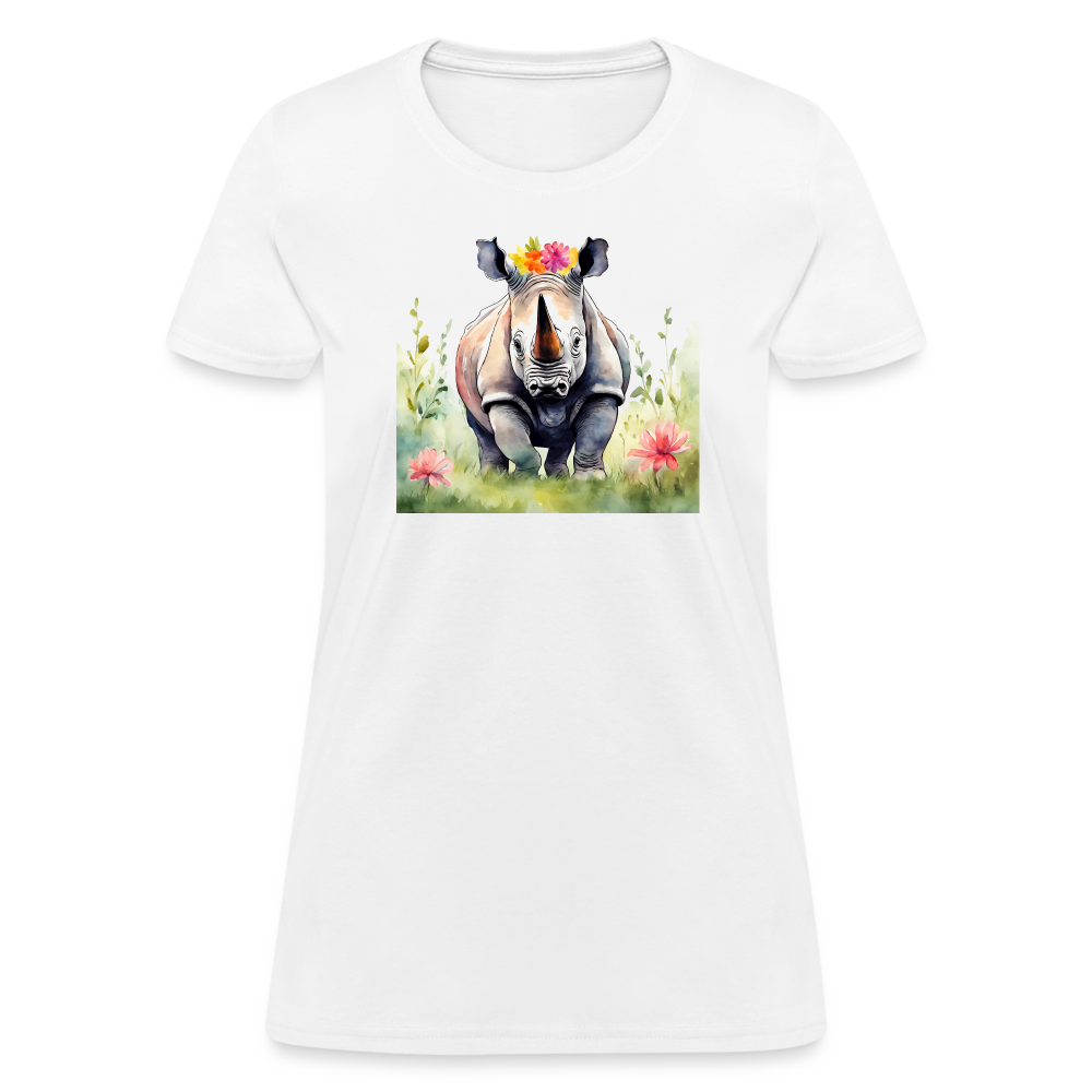 Flower Princess Women's Tee - white