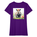 Flower Princess Women's Tee - purple