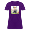 Flower Princess Women's Tee - purple