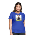 Flower Princess Women's Tee - royal blue