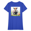 Flower Princess Women's Tee - royal blue