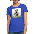 Flower Princess Women's Tee - royal blue