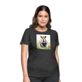 Flower Princess Women's Tee - heather black