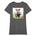 Flower Princess Women's Tee - charcoal