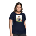 Flower Princess Women's Tee - navy