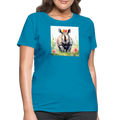 Flower Princess Women's Tee - turquoise