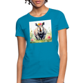 Flower Princess Women's Tee - turquoise