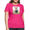 Flower Princess Women's Tee - fuchsia