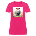 Flower Princess Women's Tee - fuchsia