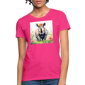 Flower Princess Women's Tee - fuchsia