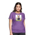 Flower Princess Women's Tee - purple heather