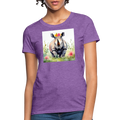 Flower Princess Women's Tee - purple heather