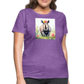 Flower Princess Women's Tee - purple heather