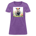 Flower Princess Women's Tee - purple heather