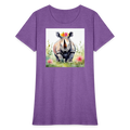 Flower Princess Women's Tee - purple heather