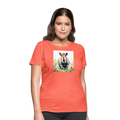 Flower Princess Women's Tee - heather coral