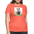 Flower Princess Women's Tee - heather coral