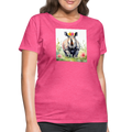 Flower Princess Women's Tee - heather pink