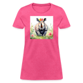 Flower Princess Women's Tee - heather pink